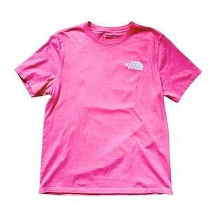 The North Face Pink Cotton T-shirt | Size M
